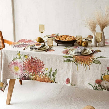 Country Flowers Tablecloth - 2 sizes