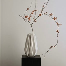 Medium Ceramic Vase - White