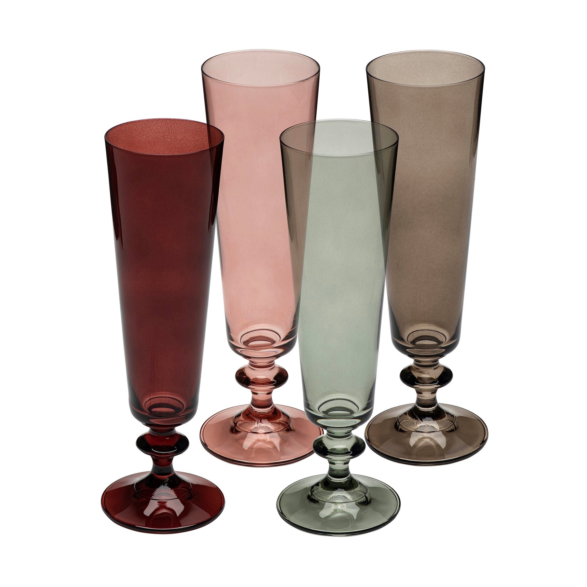 Bella Champagne Flute - 4 Colours