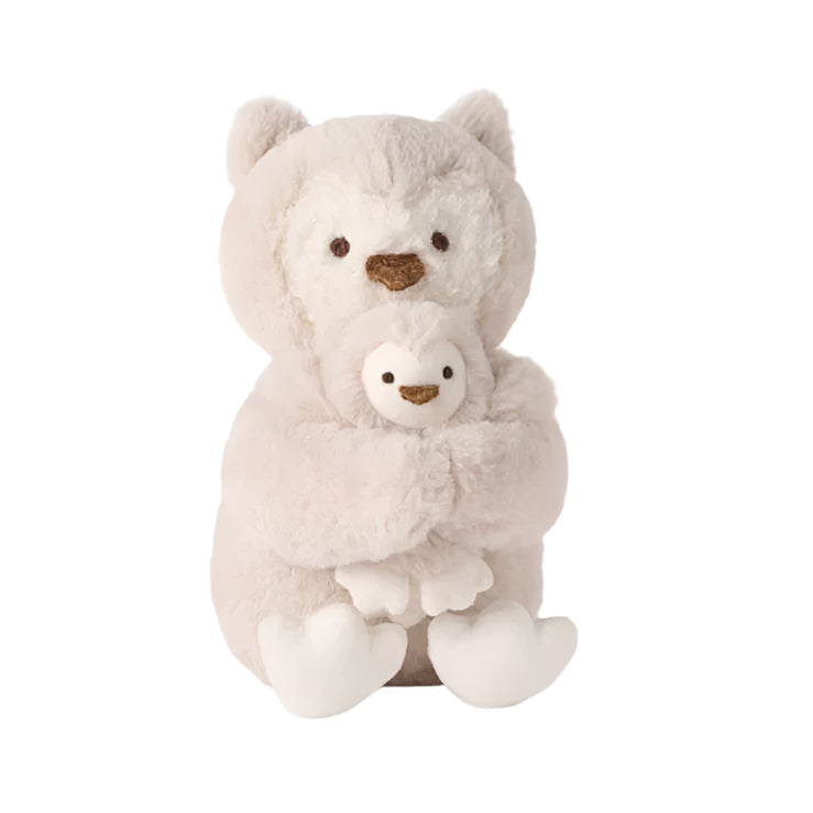 Mama + Baby Owl Plush Toy Set