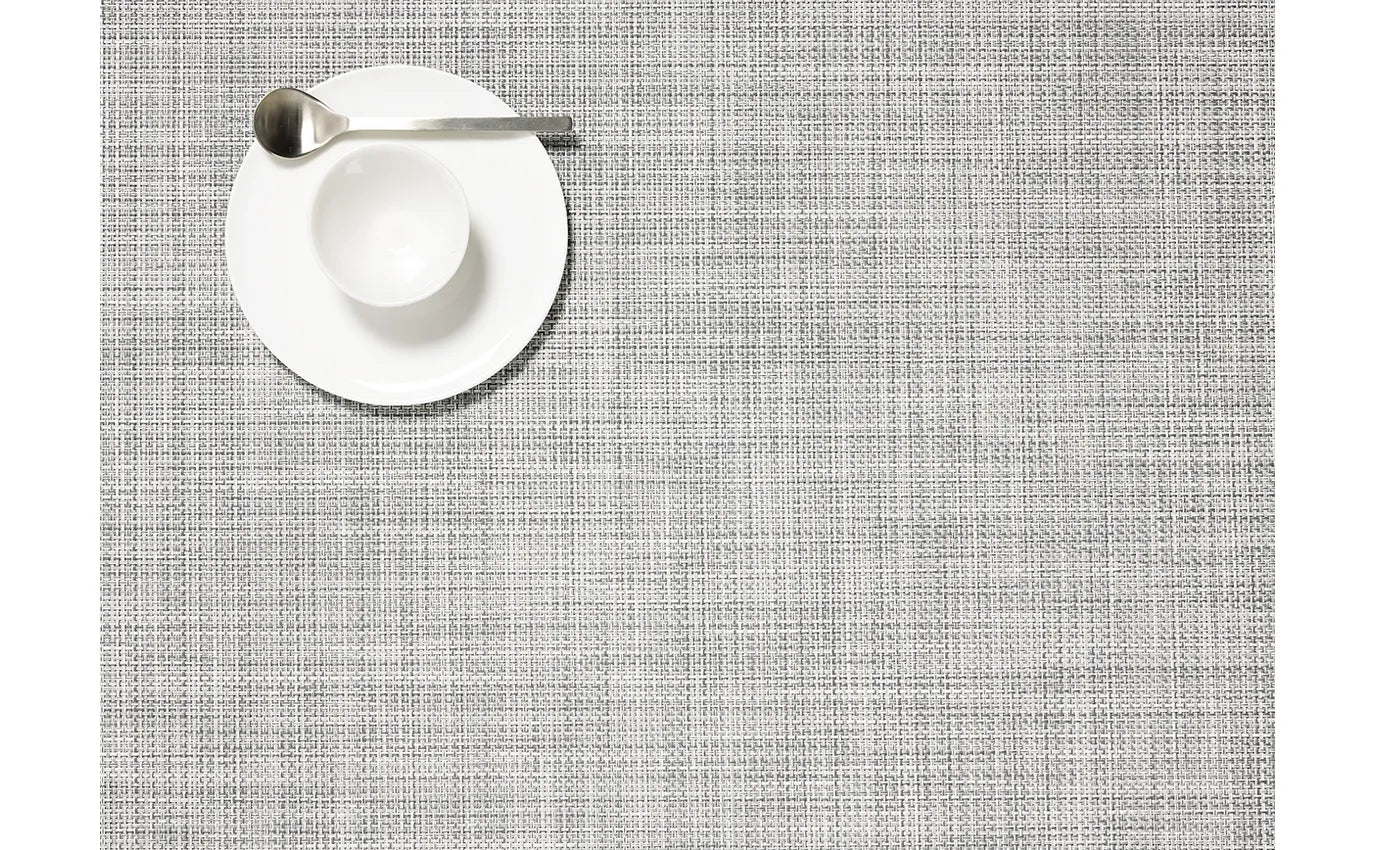 Mist Mini Basketweave Placemat by Chilewich