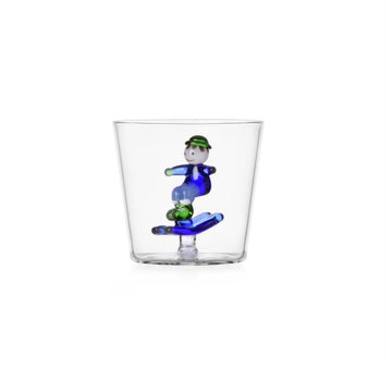Skiing Kid Tumbler - by Ichendorf Milano