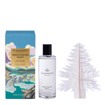 Breathtaking Banff Interior Fragrance + Paper Diffuser by Glasshouse