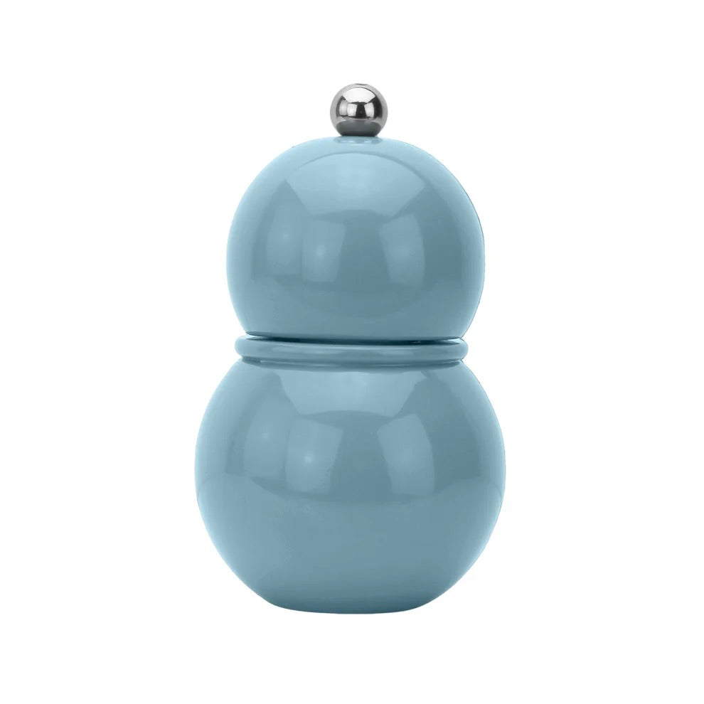Chambray Lacquer Chubby Salt + Pepper Mill by Addison Ross