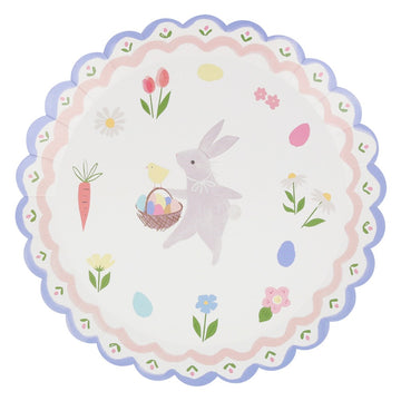 Easter bunny Dinner Plates by Meri Meri - 2 sizes