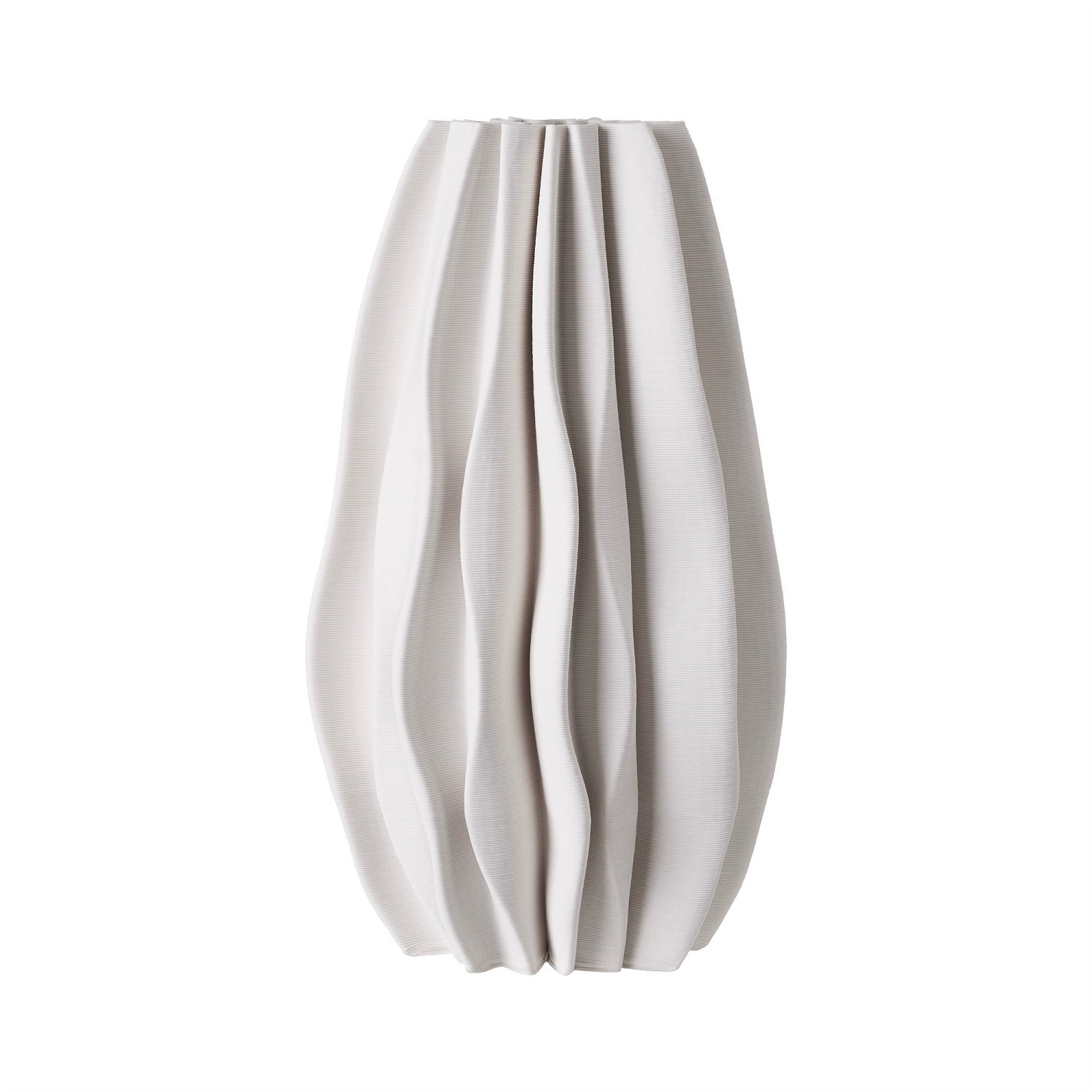 Medium Ceramic Vase - White