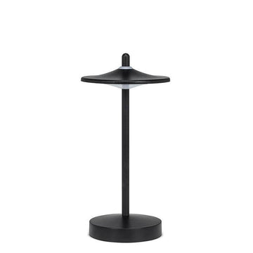 Black Disk Shade Mini LED Lamp