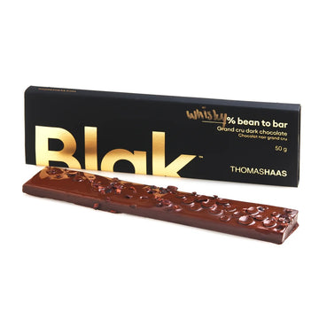 🇨🇦 Blak Grand Cru Whiskey Dark Chocolate Bar by Thomas Haas