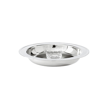 Elite Oyster Plate with Crystal