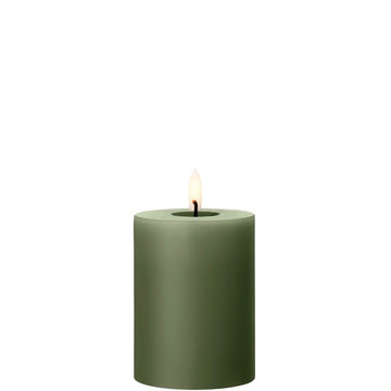 Moss LED Pillar Candle by Ester + Erik - 3 sizes