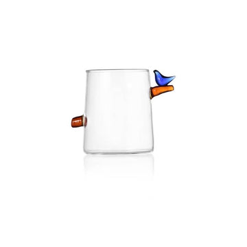 Blue Bird Water Glass - by Ichendorf Milano