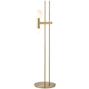 Gold Barack Modern Global Floor Lamp