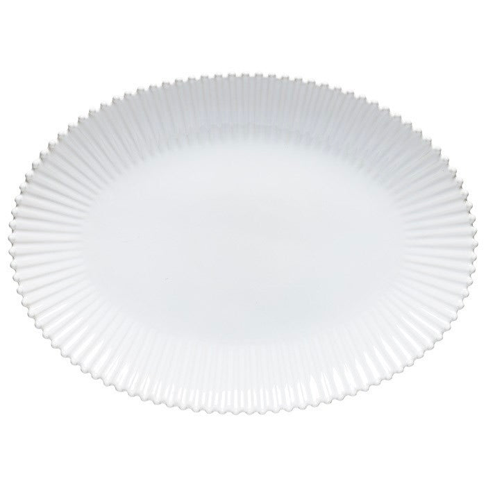 White Pearl Oval Platter