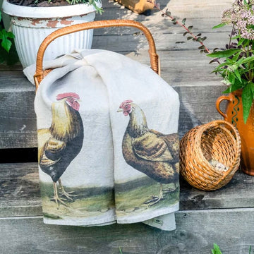 Hen Tea Towel