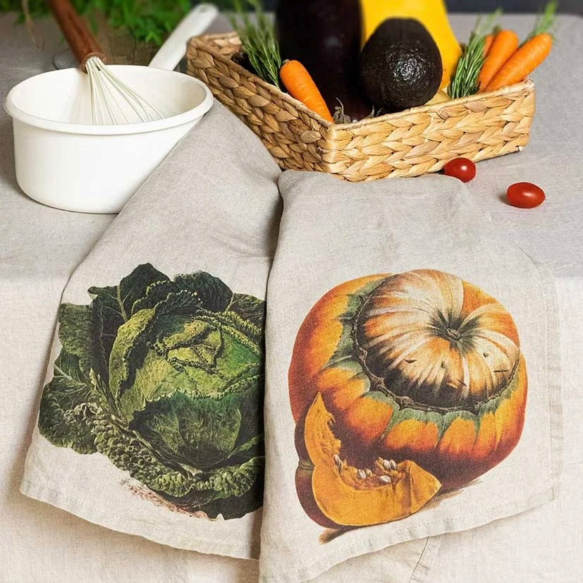 Cabbage Tea Towel