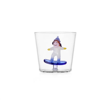 Snowboarding Kid Tumbler - by Ichendorf Milano