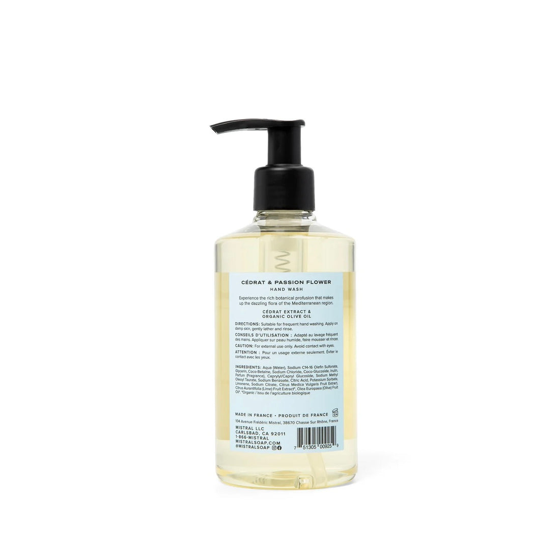 Flora Mediterranea Cedrat + Passion Flower Hand Wash