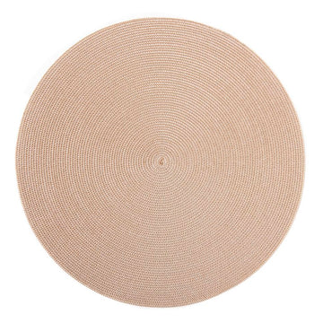 Latte Round Placemat by Deborah Rhodes