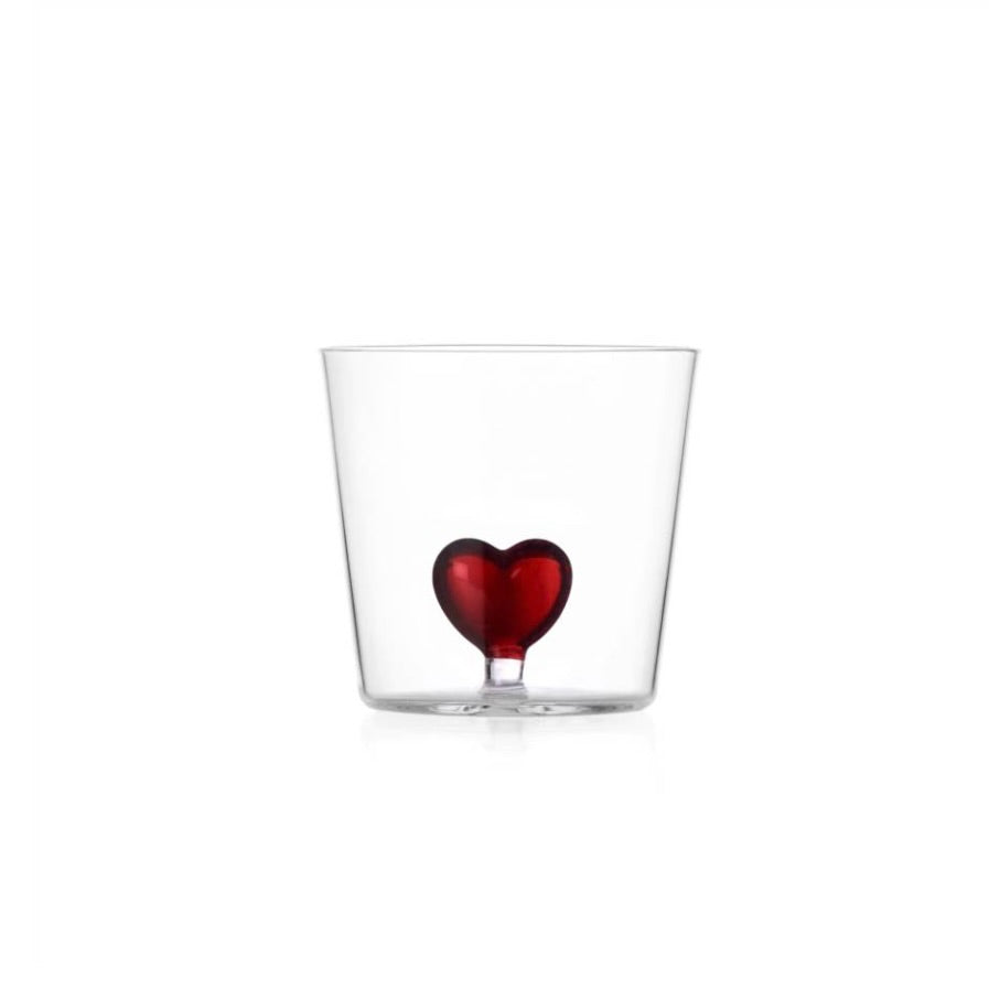 Red Heart Tumbler - by Ichendorf Milano