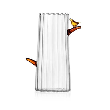 Amber Bird Vase by Ichendorf