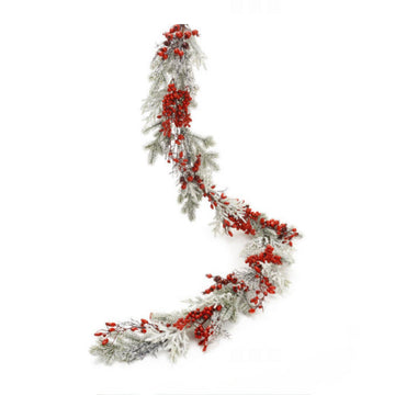 Snowy Berry + Cedar Garland