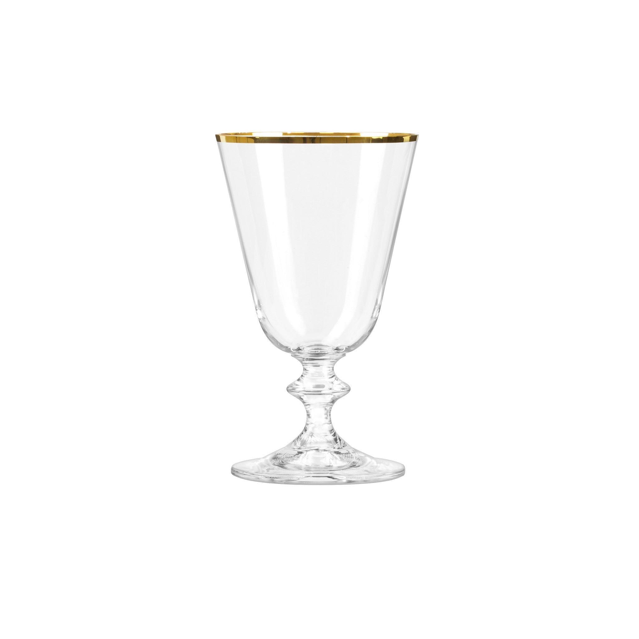 Gold Dipped Water/Juice Glass - set of 6
