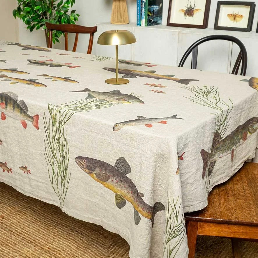 Freshwater Fish Tablecloth - 2 sizes