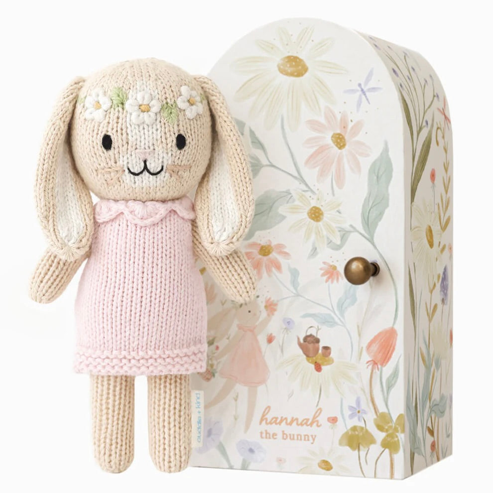 🇨🇦 Tiny Hannah the Bunny Blush by Cuddle + Kind