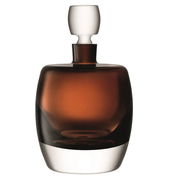 Peat Brown Whisky Club Decanter