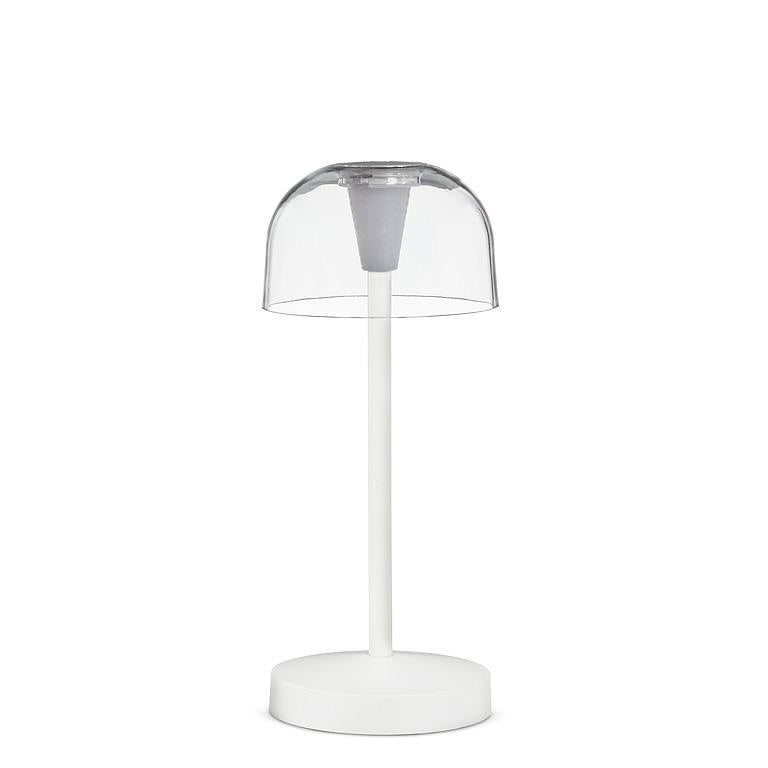 White Bubble Shade LED Lamp