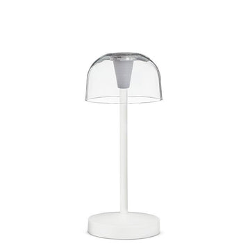 White Bubble Shade LED Lamp