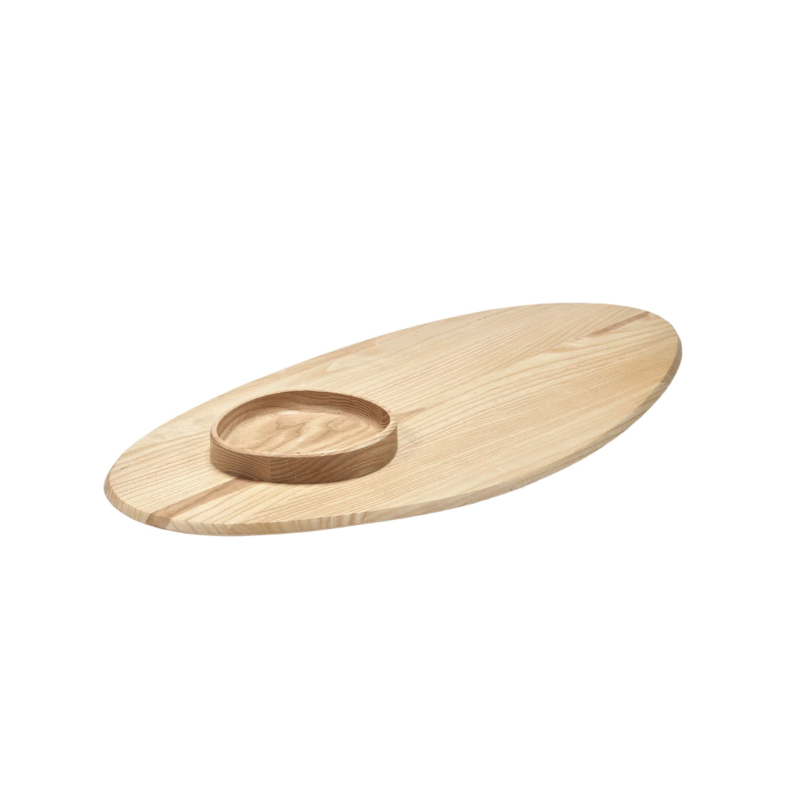 Natural Large Ash Dune Platter + Bowl by Kelly Wearstler