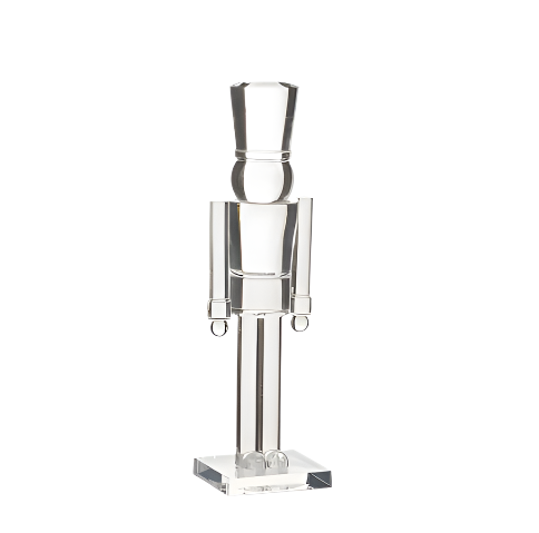 Clear Nutcracker - 2 sizes
