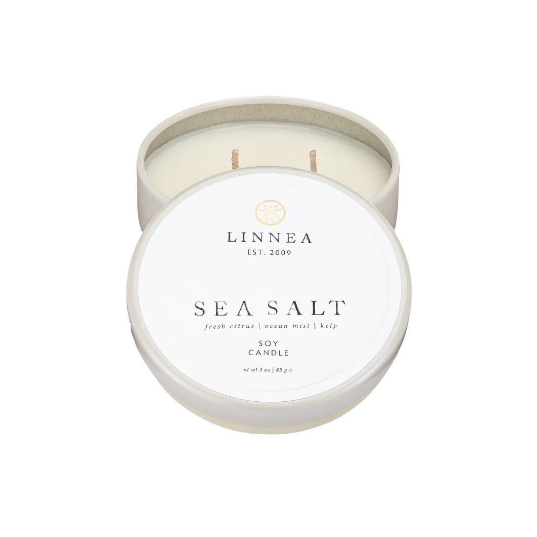Sea Salt Scented Candle - Petite