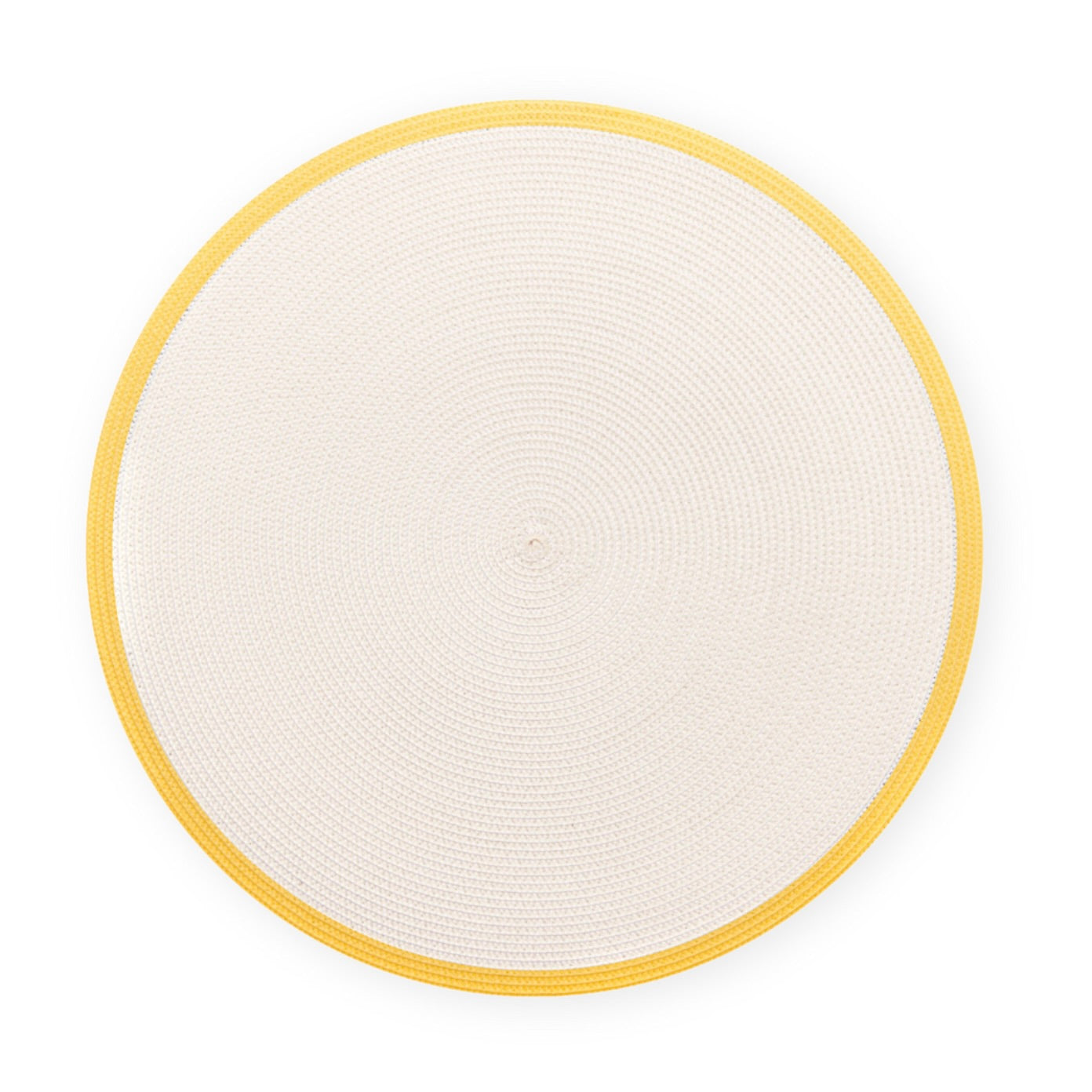 Mod Border Placemat by Deborah Rhodes - Bone/Daffodil