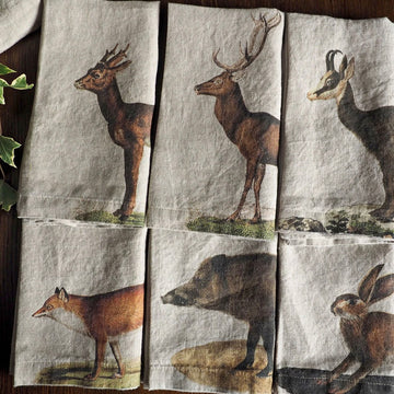 Wild Animal Napkins - set of 2