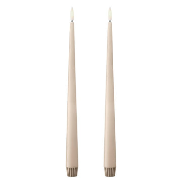 Latte LED Taper Candle by Ester + Erik