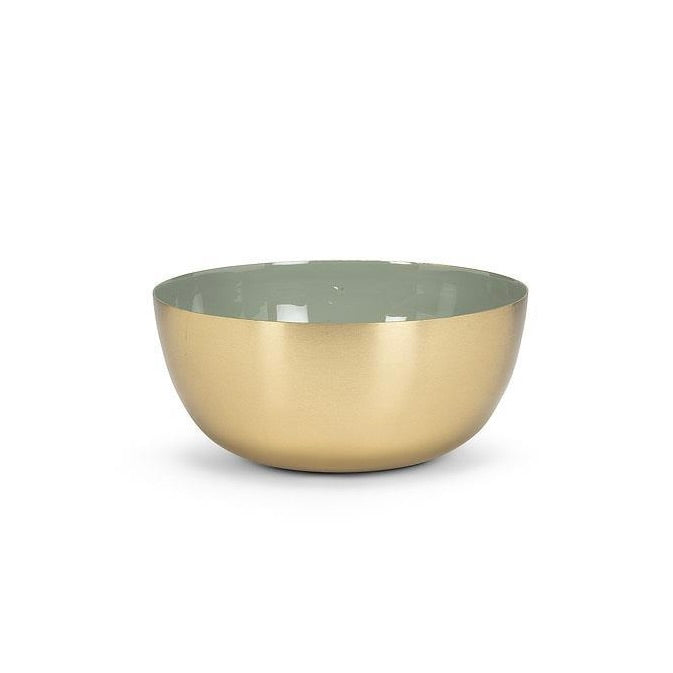 Sage Green Enamel Bowl