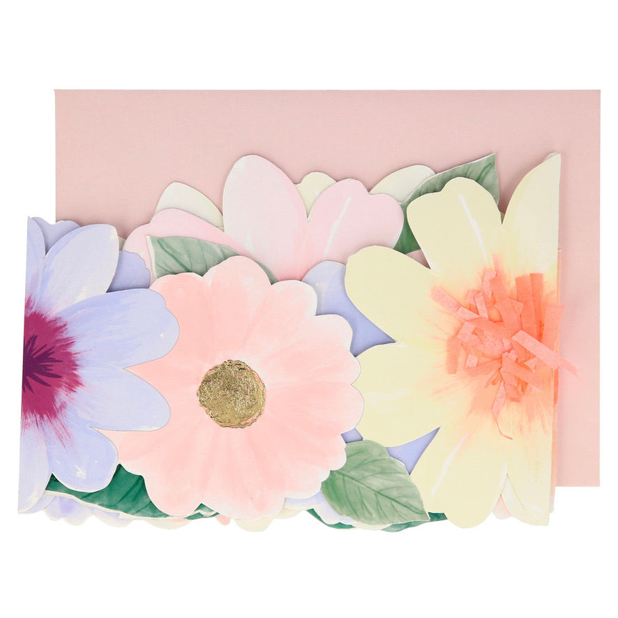 Floral Concertian Card by Meri Meri