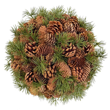 Wintergreen Mixed Pinecone Ball