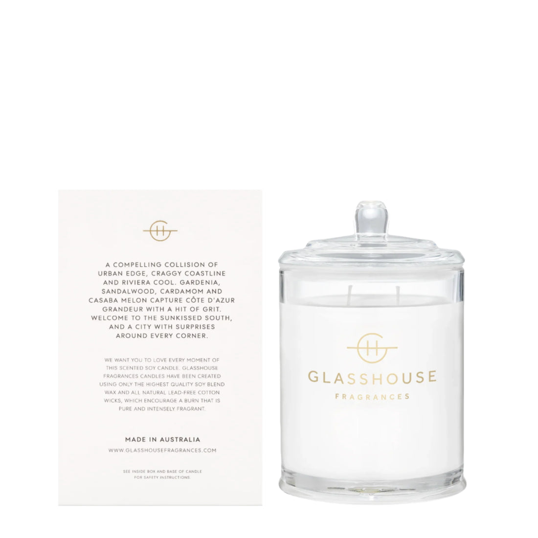 Marseille Memoir Scented Candle by Glasshouse