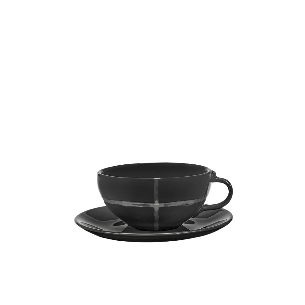 Zuma Coffee Cup + Saucer - set of 2