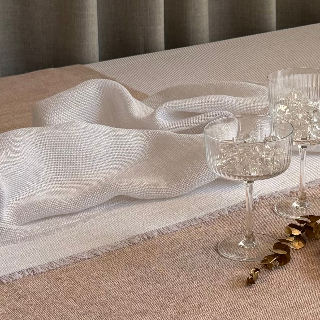 Sculpted Table Runner