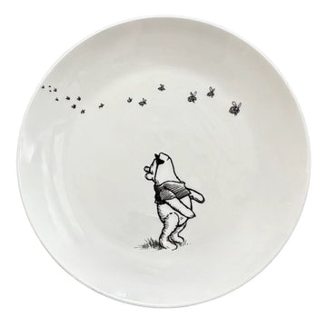 Winnie the Pooh Looking at Bees Perfect Plate