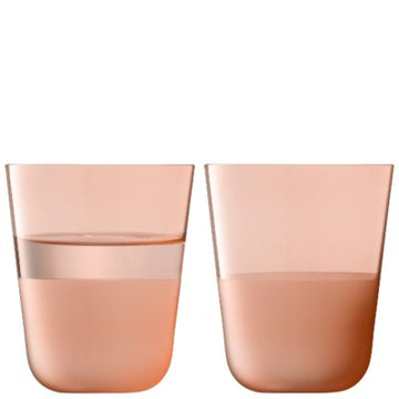 Coral Arc Tall Tumbler - set of 2