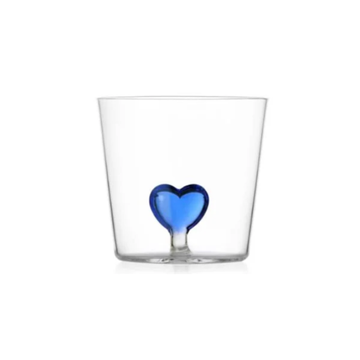 Cuore Blue Heart Tumbler - by Ichendorf Milano