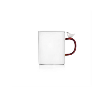 White Bird Mug by Ichendorf Milano