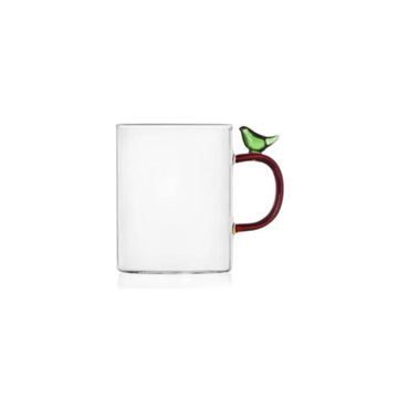 Green Bird Mug by Ichendorf Milano