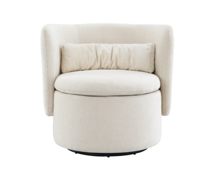 Curved Swivel Chair