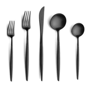 Goa Black 5 piece set by Cutipol